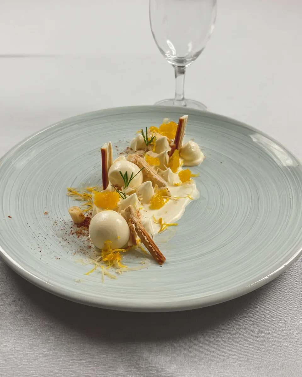 Plat gastronomique
